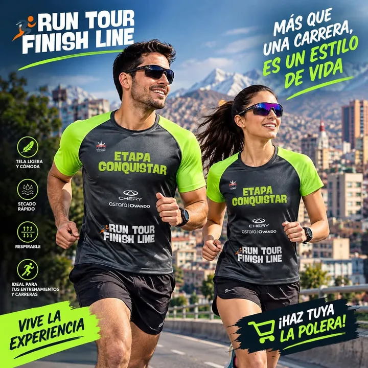 Run Tour Finish Line – Etapa Conquistar