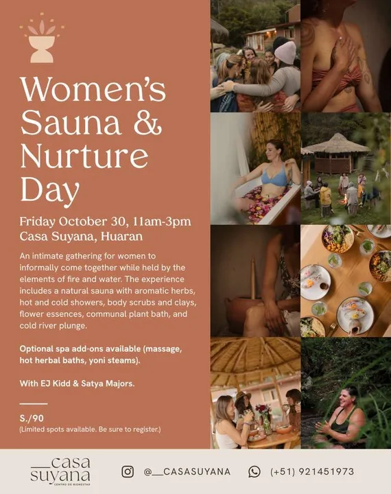 Women’s Sauna at Casa Suyana