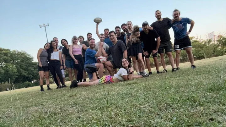 🏉🌎🍻 Mixed Tag Rugby Game
