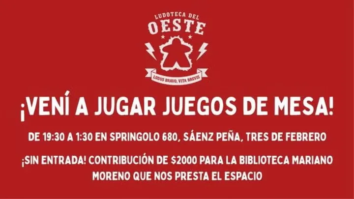 Noches de juegos en la Ludoteca del Oeste