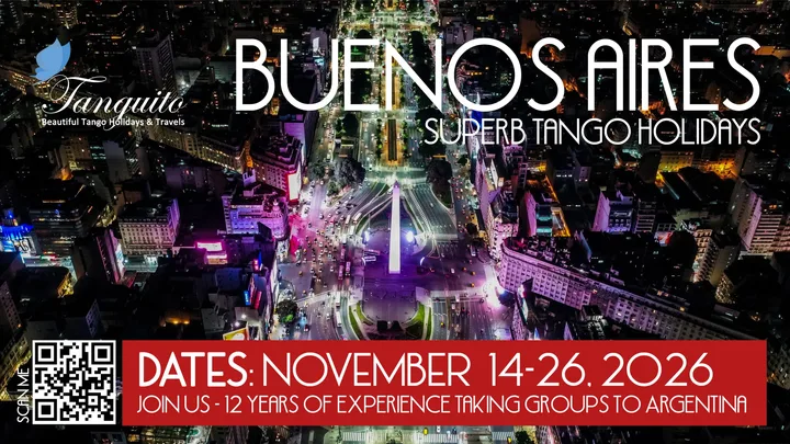 Buenos Aires tango holidays: Nov, , all welcome!