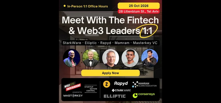 Office Hours: 1:1s with Eli Ben-Sasson, Dror Avieli, Arkady Karpman & more
