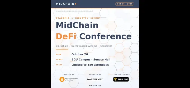 Mid-Chain Conference: Blockchain & Decentralized Economics