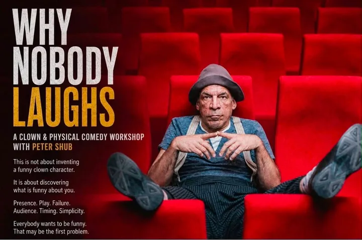 3 DAY CLOWN & PHYSICAL COMEDY WORKSHOP WITH PETER SHUB