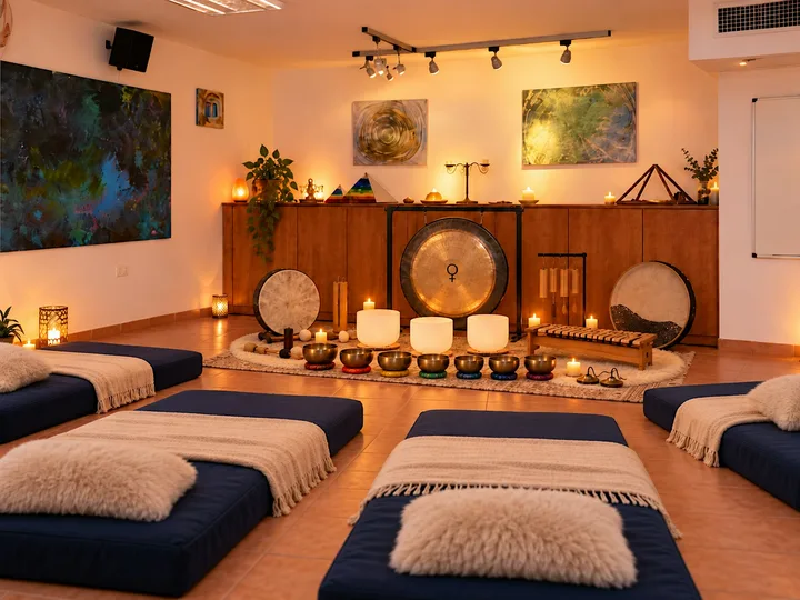 Herzliya: Sound Healing Experience with Tibetan Bowls & Gong
