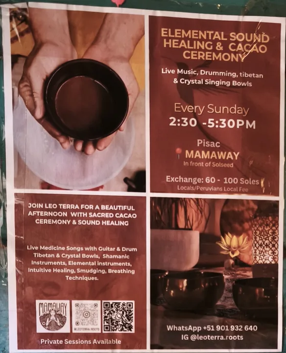 Elemental Sound Healing & Cacao Ceremony