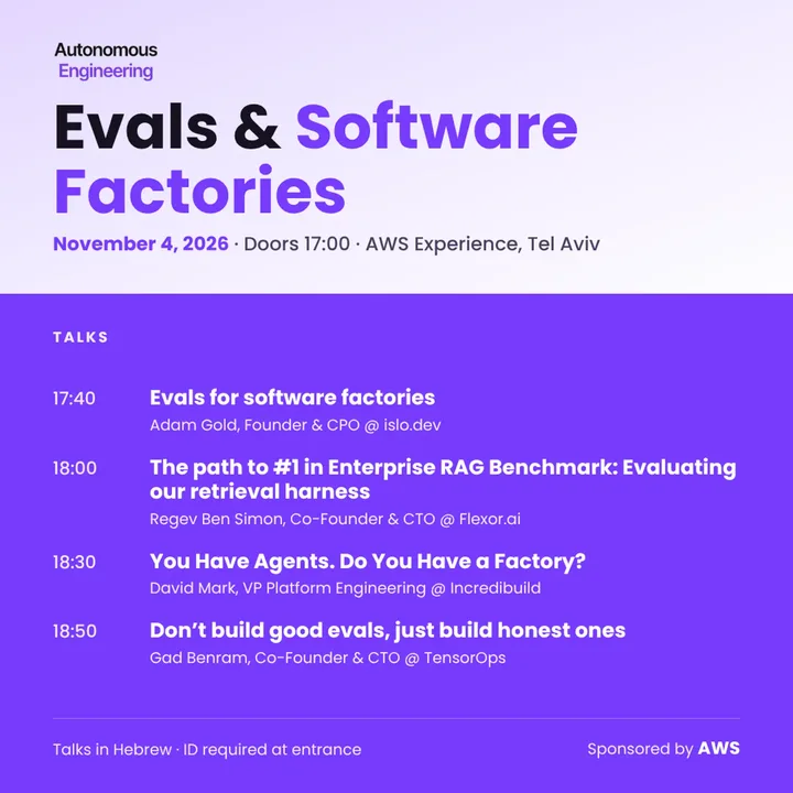 Evals & Software Factories