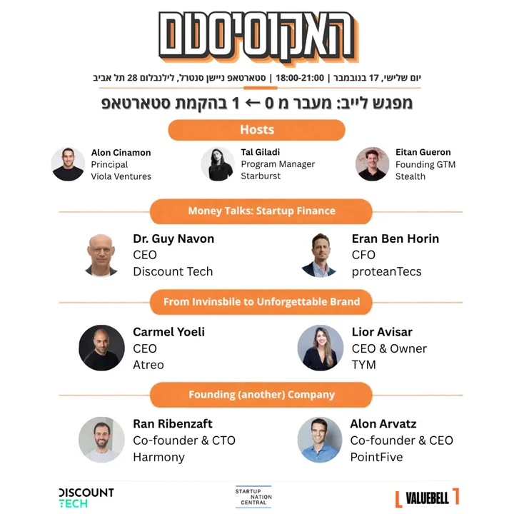 The Ecosystem Live - Startups 0 → 1