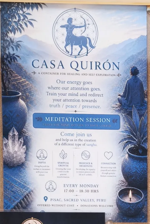 Meditation Session (Casa Quirón)