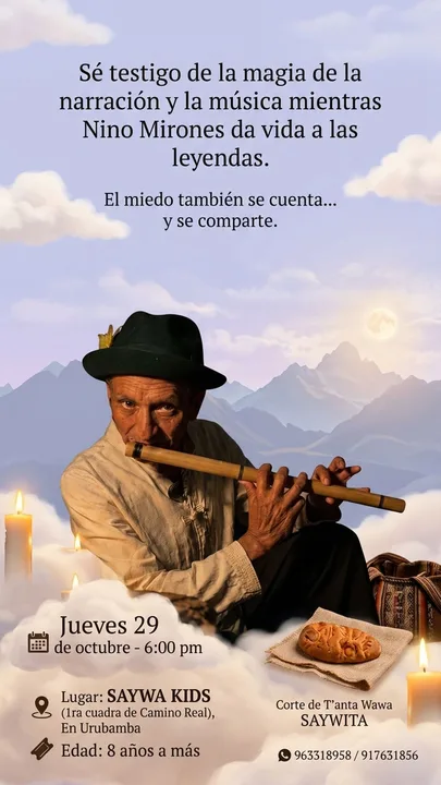 Miedo y Terror en Saywa Kids Urubamba