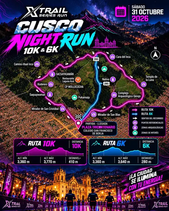 Cusco Night Run 10K & 6K
