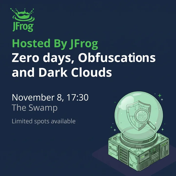 Zero days, Obfuscations and Dark Clouds - Security Research Meetup At The Swamp