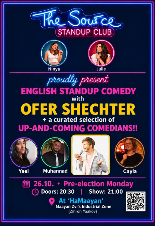 The Source: English Stand-Up Comedy with Ofer Shechter