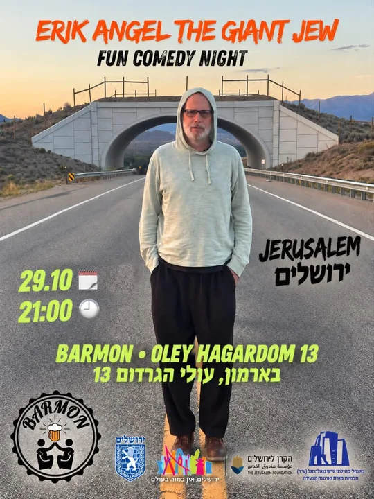 Erik Angel: The Giant Jew - Fun Comedy Night