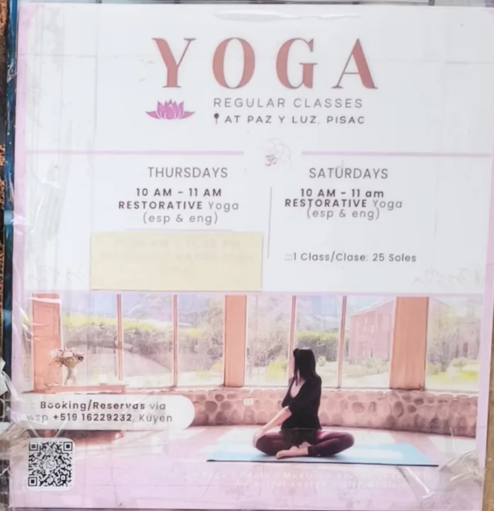 Restorative Yoga at Paz y Luz
