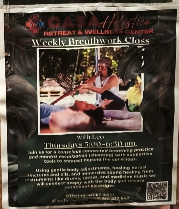 Weekly Breathwork Class with Leo (Casa Holistica)