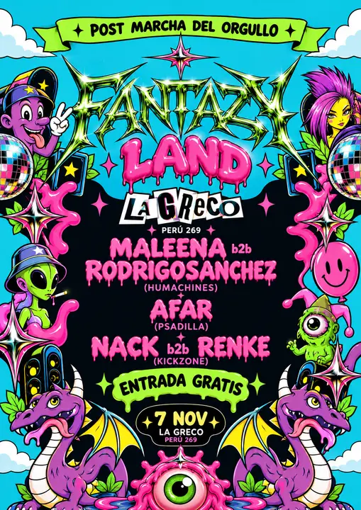 Fantazy Land Festival - Post Marcha Del Orgullo