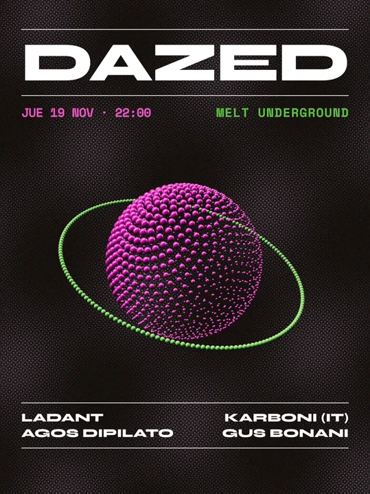 DAZED pres. KARBONI (IT), Gus Bonani, Ladant, Agos Di Pilato