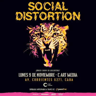 Social Distortion @ C Complejo Art Media