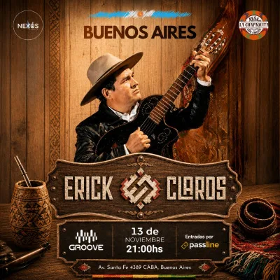 Erick Claros en Buenos Aires @
