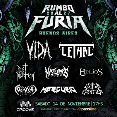 VIDA - RUMBO AL FURIA @ Groove