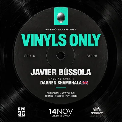 JAVIER BUSSOLA & RPC PRESENTAN: VINILS ONLY