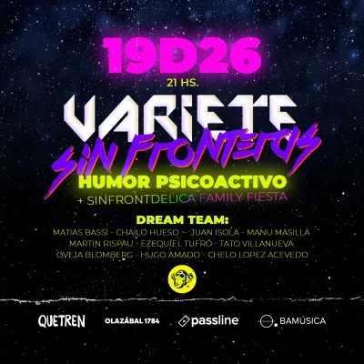 Variete Sin Fronteras & Sinfrontdelica Family Fiesta