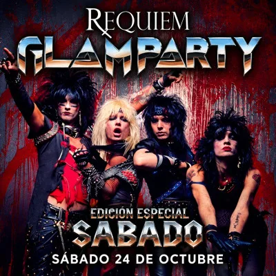 🎸 GLAM & HARD ROCK PARTY 🎸 ESPECIAL SÁBADO🔥 ¡VOLVIERON LOS 80’s!