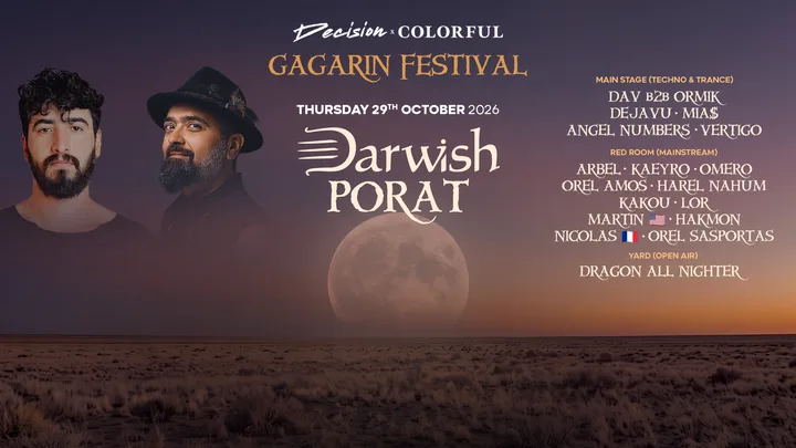 DECISION GAGARIN TEL AVIV • 3 STAGES • 29.10