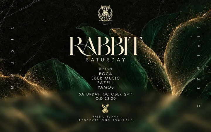 RABBIT PRESENTS: SATURDAY NIGHT ๐โจ