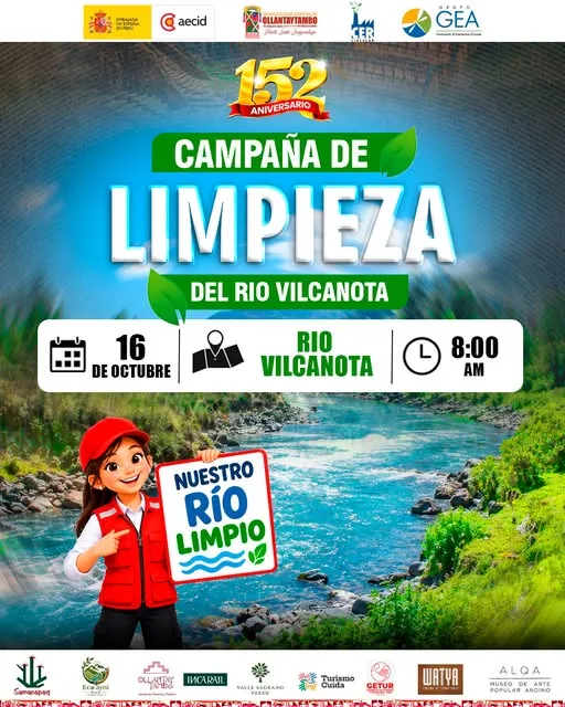 Vilcanota River Cleanup Campaign