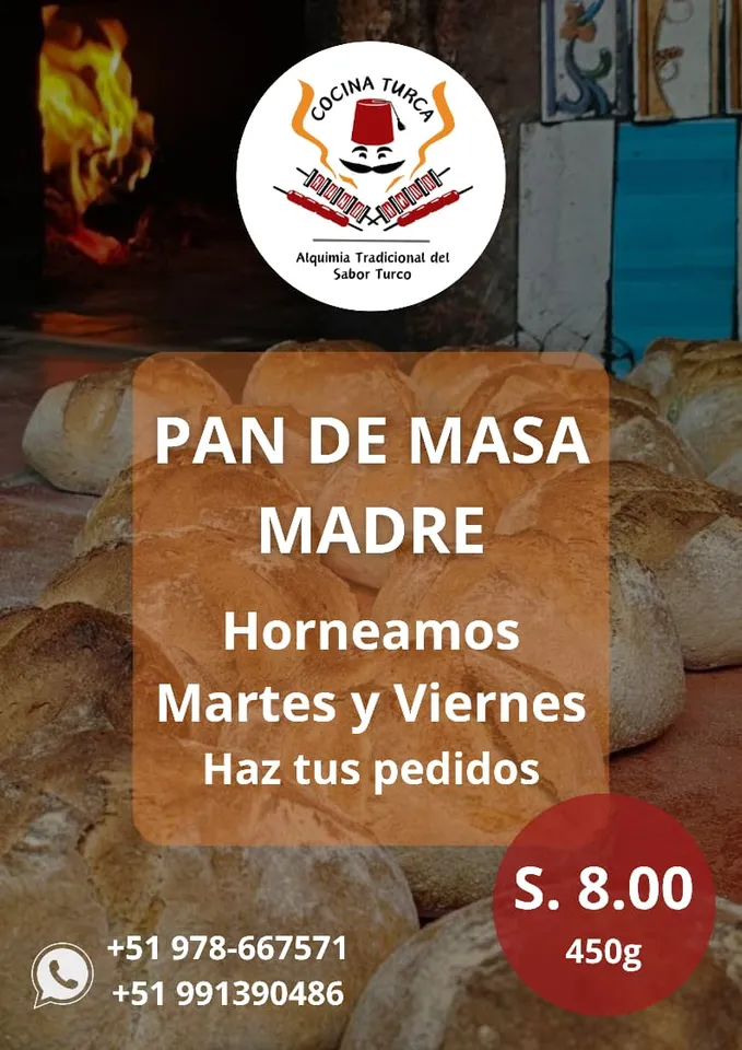 Pan de masa madre
