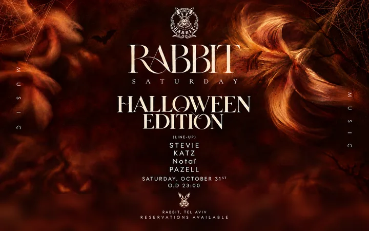 ๐ท๏ธ RABBIT SATURDAY: HALLOWEEN EDITION ๐ 31/10