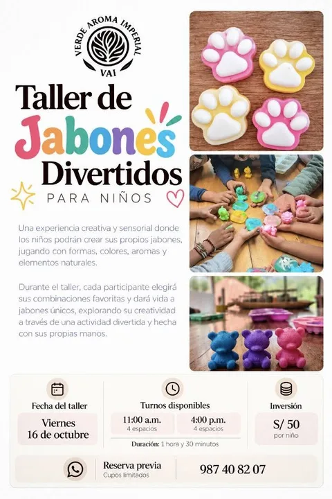 Fun Soap Making Workshop for Kids