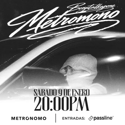 Benjitalkapone en Metrónomo