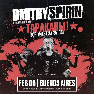 Dmitry Spirin (ex-Tarakany!)