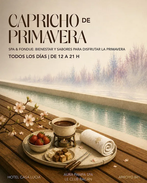 Weekdays - Capricho de Primavera: Spa & Fondue