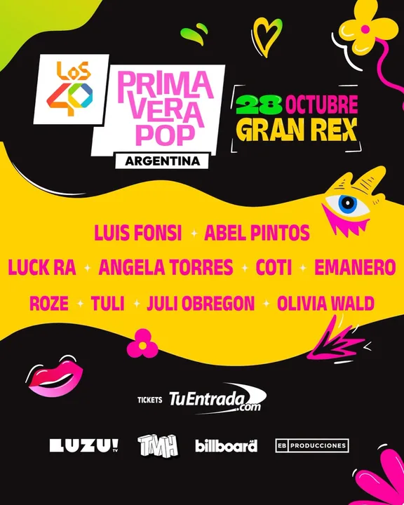 LOS40 Argentina Primavera Pop Argentina