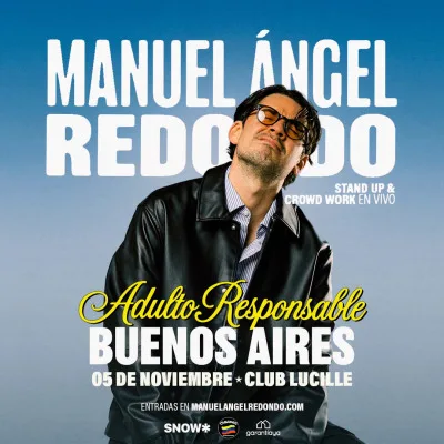 Manuel Angel Redondo presenta Adulto Responsable 05 noviembre