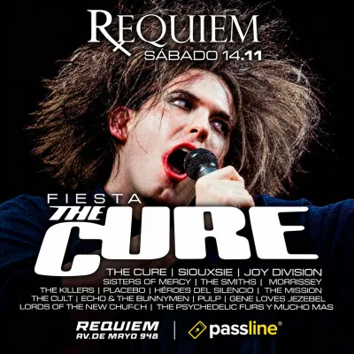🖤 FIESTA THE CURE 🖤 🥀 Clásicos Darkwave · New Wave · Post-Punk 🥀