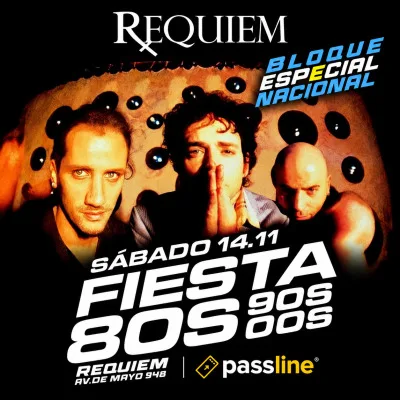 🪩 FIESTA RETRO POP 80s · 90s · 00s 🇦🇷 ESPECIAL NACIONALES