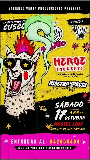 Evento en Loki Hostel