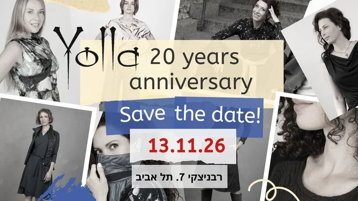 Save the date for Yolla 20th anniversary party and sale!!!