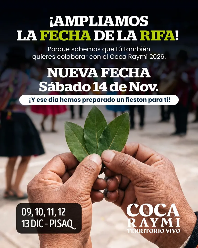 Gran Rifa Pro Coca Raymi
