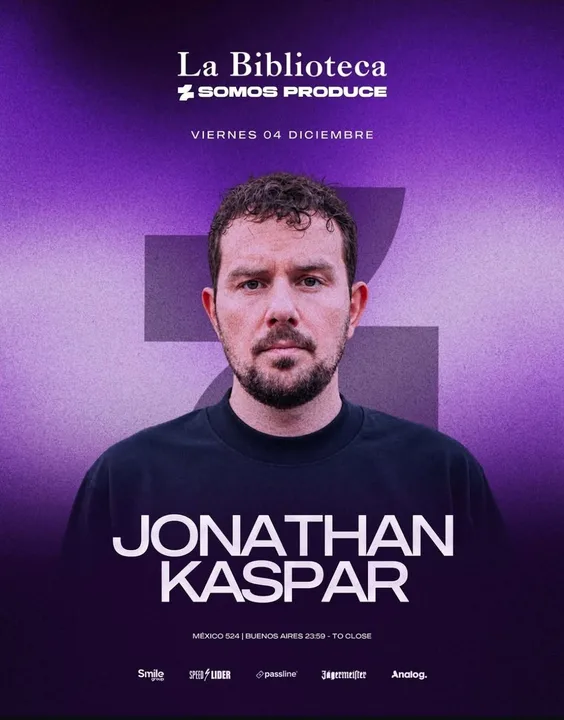 Jonathan Kaspar @ La Biblioteca x Somos Produce