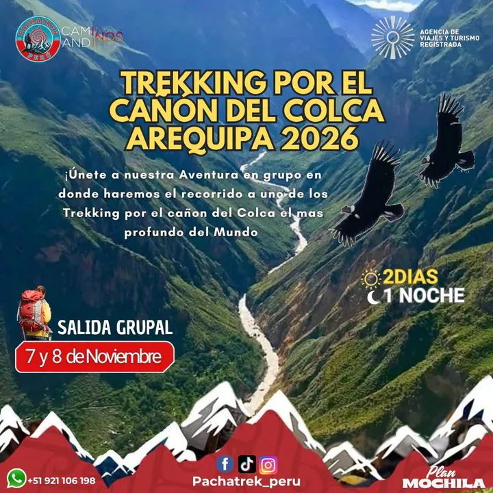 Trekking en el Cañón del Colca