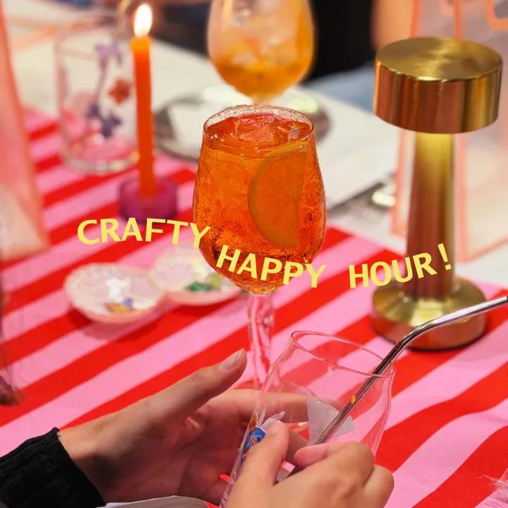 Crafty Happy Hour, POTTERY EDITION.