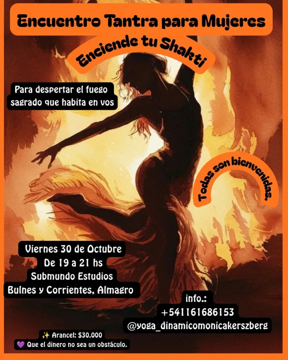 ✨ ENCUENTRO TANTRA PARA MUJERES ✨: Enciende tu Shakti