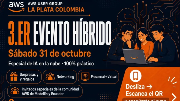 3er Evento AWS UG La Plata Colombia