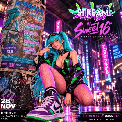 🎉STREAM PARTY - SWEET 16 ANNIVERSARY 🎈